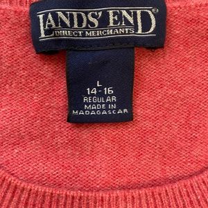 Lands End Cashmere Swester